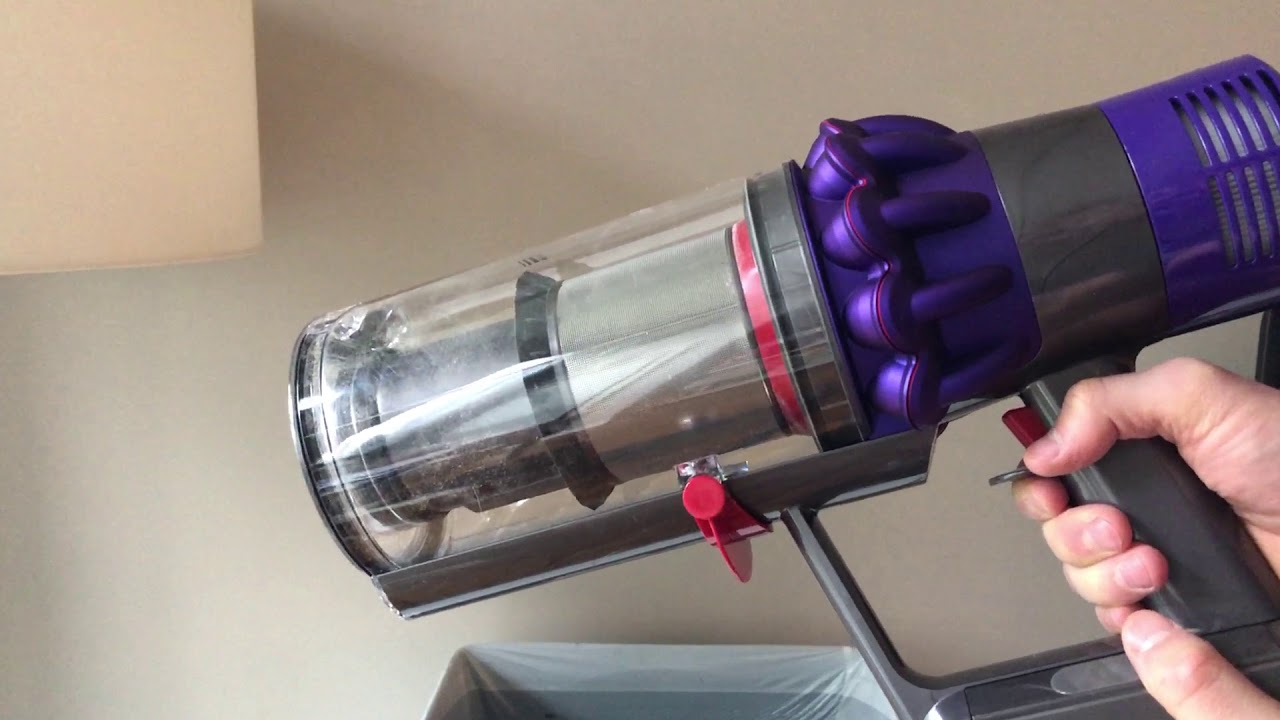 How to Bin of a Dyson Vacuum -