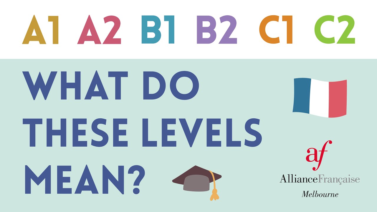 A1, A2, B1, B2, C1, C2... What Do These Levels Mean For French Language  Learners? - Youtube