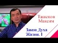 Ташенов Максим  Закон Духа Жизни   1 часть