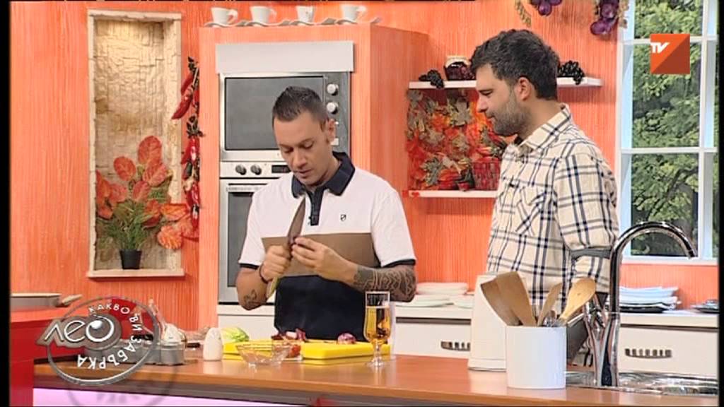 Тодор Славков приготвя с Лео пене ала Тодор с бира