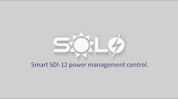Stevens SOLO - Smart SDI-12 power management control