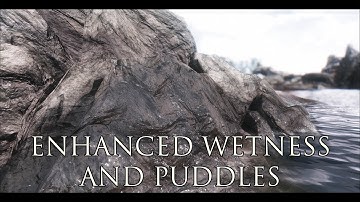 TES V - Skyrim Mods: Enhanced Wetness and Puddles