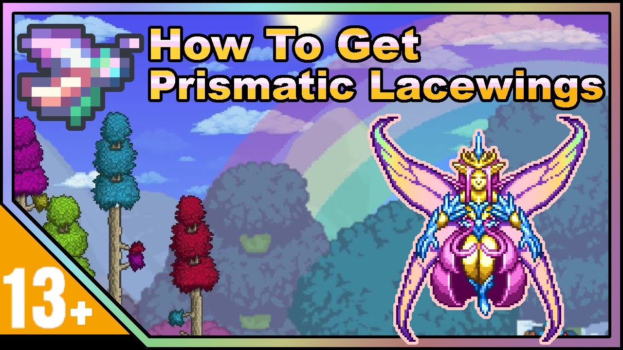 Terraria How To Get Prismatic Lacewing How To Spawn Empress Of