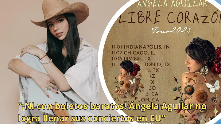 💥“Ángela Aguilar enfrenta baja demanda en su gira por Estados Unidos pese a precios accesibles”