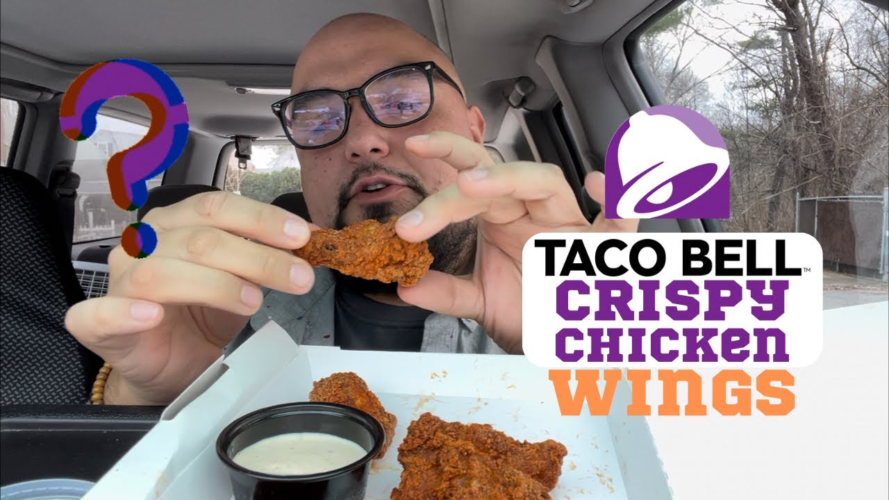 TINY Taco Bell Crispy Chicken Wings!