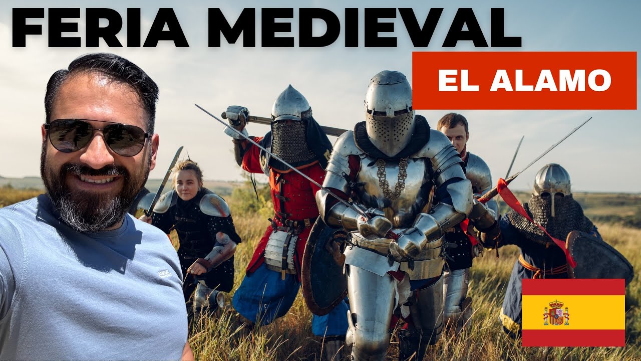 ¡Increíble! Feria Medieval El Álamo 2025 😱 Viaje Épico en Tesla y Sorpresas Medievales