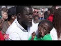 Leono XIV susitikimas su migrantais Tenerifėje