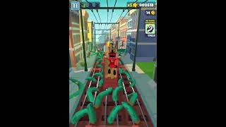 Subway surfers but I can’t touch the ground