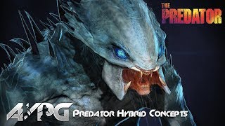 Predator Hybrid The Predator Concept Art! - Alien vs. Predator Galaxy Motion Tracker