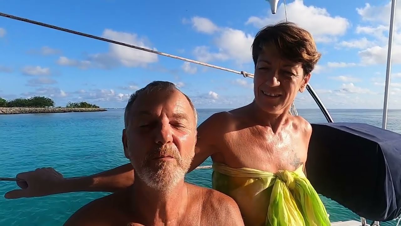 Départ des Maldives