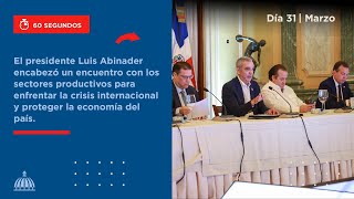 El presidente Luis Abinader encabezó un encuentro con los sectores industrial y comercial