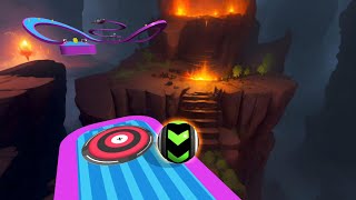Sky Rolling Balls 3D Gameplay 💥 Naftrix Gaming Game 294 Android iOS  screenshot 3