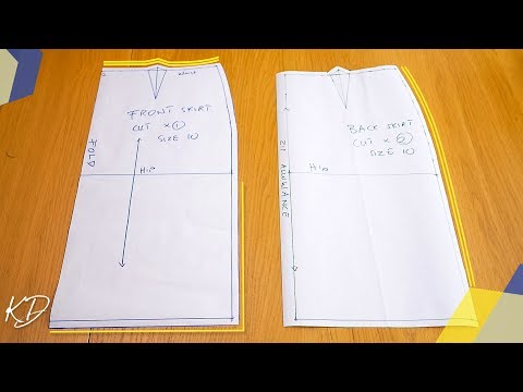 Video: How To Make A Pattern For A Skirt