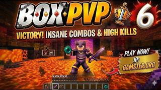 😱Insane Grinding In Gamster I died with 6 stacks of obsidian watch the full video #minecraft