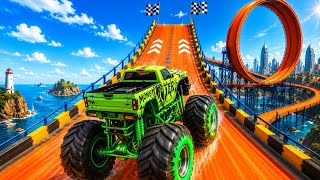 Monster Truck Mega Ramp Extreme Racing Mega Ramp Extreme stunts: Android Gameplay  screenshot 1