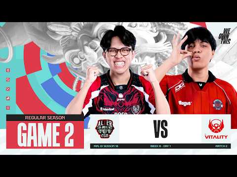 AE vs BTR | Regular Season Week 8 Day 1 | Game 2 | #MPLIDS18