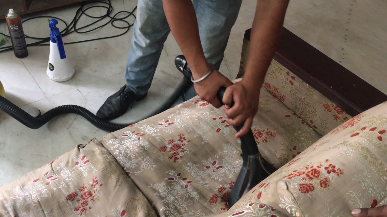 Dirty fabric sofa cleaning YouTube