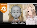 Timelapse Cabeza Anime - Asami Yuuki (Higehiro)