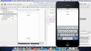 Xcode 4.3.3: iOS first  APP-Hello World