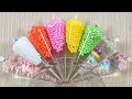 【音フェチ】 絞り袋で カリカリ スライム を作る, 発泡スチレンスライムを作る Piping Bags Slime ASMR #AsmrSlime