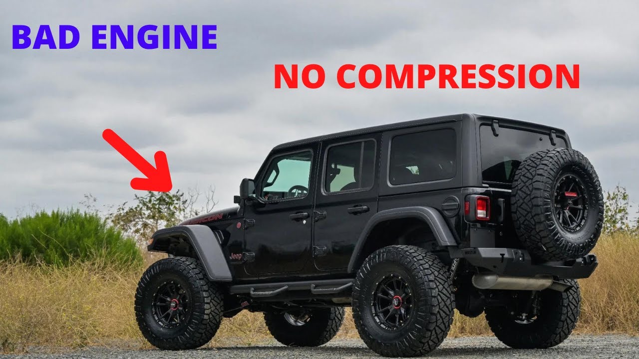 2017 Jeep Wrangler  cylinder 2 misfire (bad compression) - YouTube