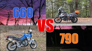 Tuareg 660 / 790 Adventure R (Comparison)
