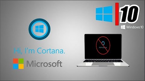 Two Methods How to Disable/Enable Cortana in Window 10 (remove Cortana from taskbar) 2021.