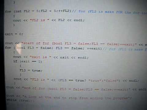kevin north cpp basic for loop tutorial 1.MP4