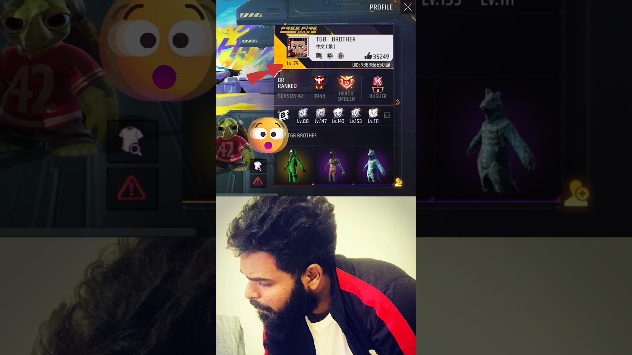 😍 10 vBadge Youtubers in Friendlist 😅 Free fire India 