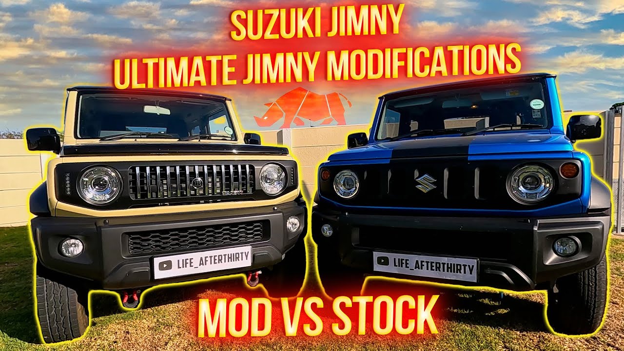 Suzuki Jimny 2023 modifications and accessories - START here and
