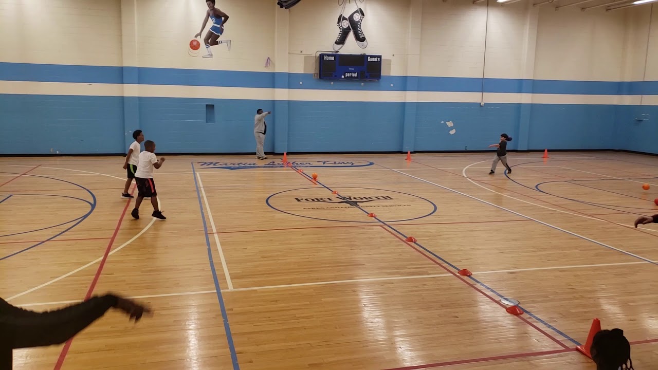Dodge Ball Game 1 Match 1 Highland Hills Community Center YouTube