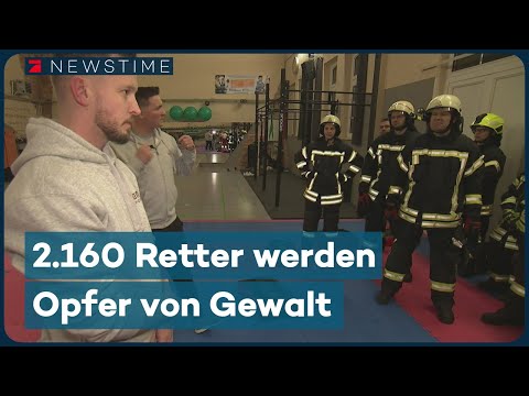 Selbstverteidigung: Rettungskräfte rüsten