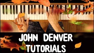 Rocky Mountain High (John Denver) [Easy-Intermediate Piano Tutorial]