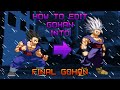 How to edit Gohan into Beast Gohan! (HyperDBZ Pixelart Tutorial)