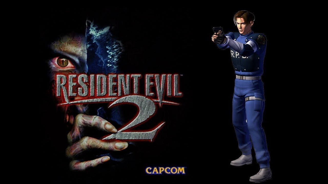 Resident evil 2 единорог. Resident Evil 2 ps1 Leon. Resident Evil 2 ps1 обложка.