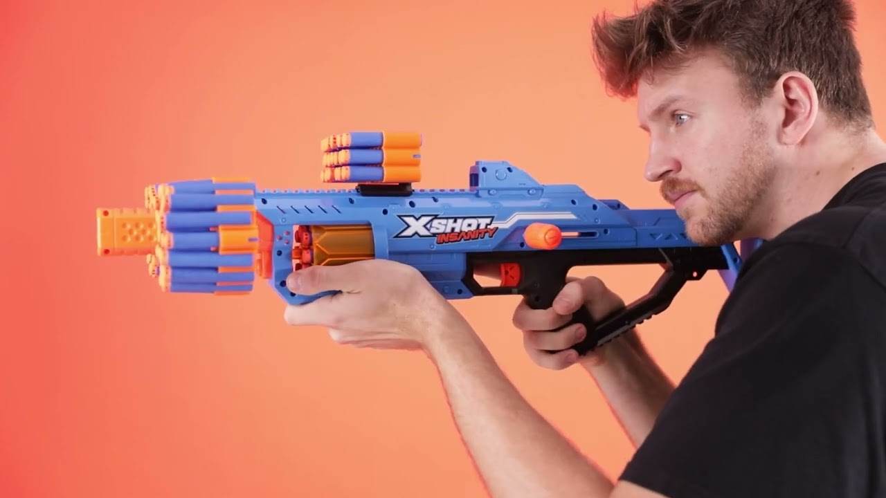 ZURU Xshot Insanity Berzerko: Il Folle Lanciarazzi Che Spara Fino A 27 Metri! - 3