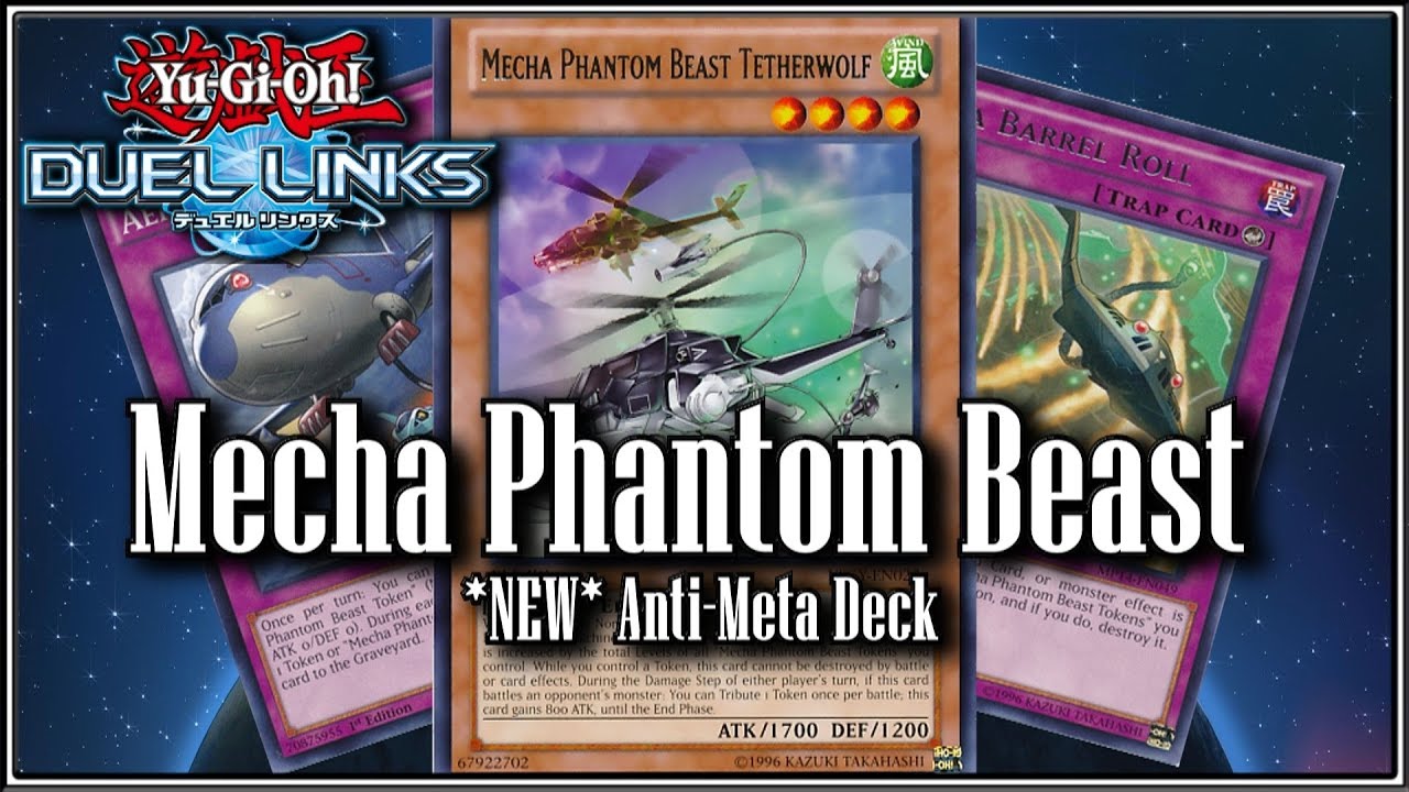 *NEW* Anti-Meta Control Deck Mecha Phantom Beast | YTDan Yu-Gi-Oh! Duel  Links