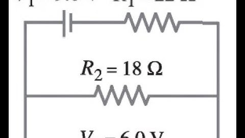 (26-33) Determine the magnitudes and directions of the currents through R_1 and R_2.