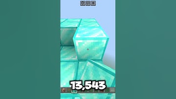 Day 39 of adding one diamond block per subscriber in Minecraft until we hit 100k subs #minecraft