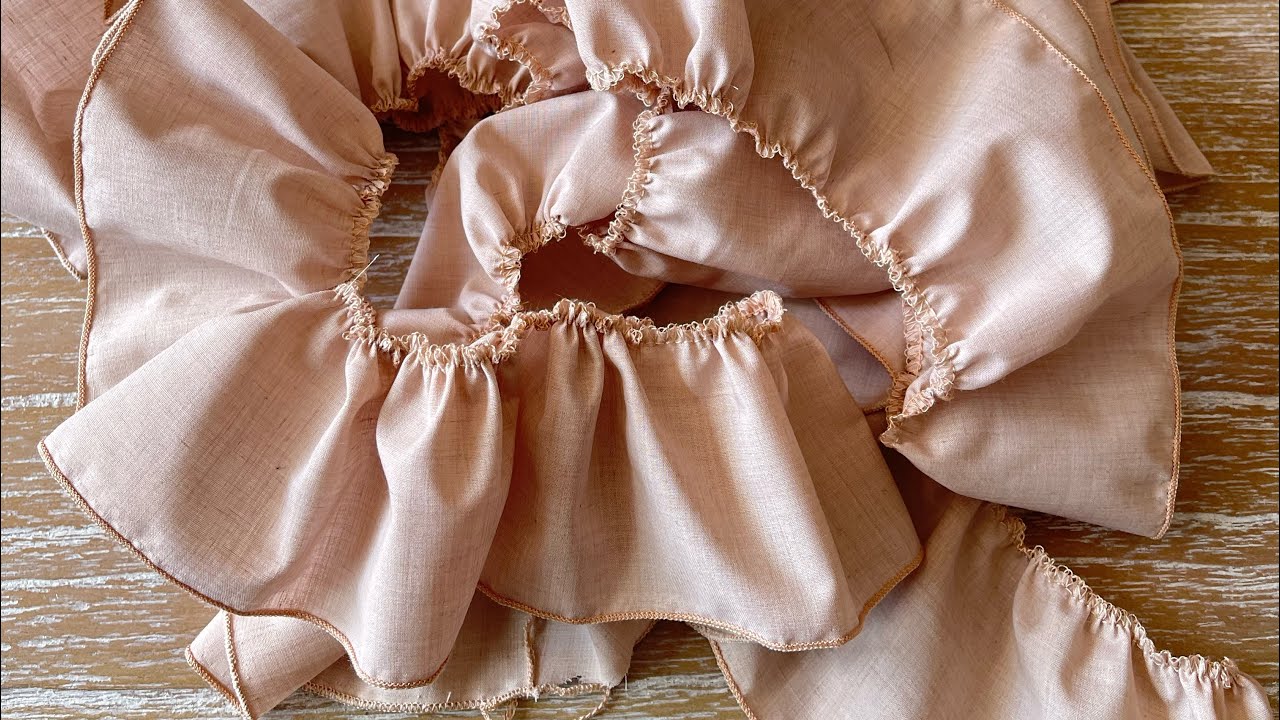 Fruncir volantes con Overlock  Alfa 8707 plus @alfacostura4219