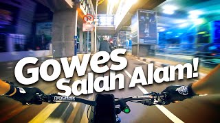 Gowes Salah Alam! Night Ride di Ibu Kota