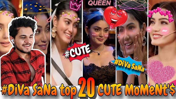 Sana Makbul Top 20 CuTe moments in Bigg BoSS REACTION 😍 | bigg boss ott3 #sanamakbul #cute