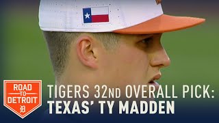 Tigers 32nd Overall Pick: Texas' Ty Madden
