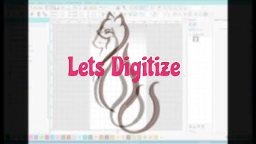 Digitizing a cat using DIGITIZE BLOCKS tool in Hatch 3