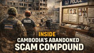 They Left So Fast, the Scam Scripts Were Still on the Desks #ScamCompound #Cambodia #RoyalHill