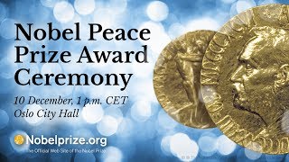 2017 Nobel Peace Prize Ceremony