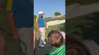 Celebrity Shane Lowry rips into marshall at 2023 Ryder Cup #rydercup #rydercup2023 Profile