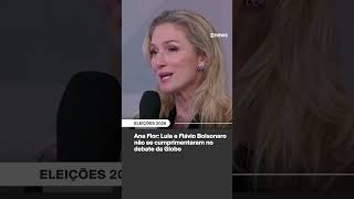 Ana Flor: Lula and Flávio Bolsonaro did not greet each other at the Globo debate