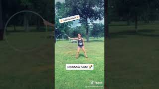 Hula hoop tutorial: Rainbow Slide