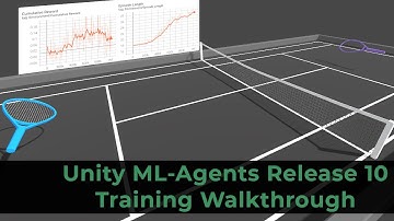 Unity ML-Agents Release 10, Training Walkthrough